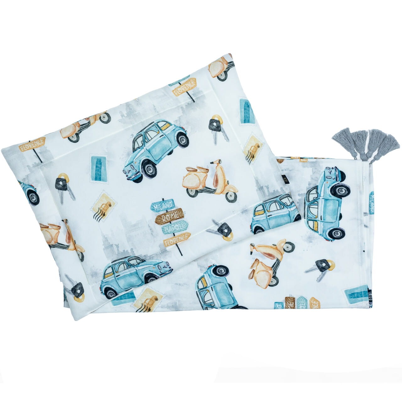 BAMBOO SWADDLE BLANKET CARS