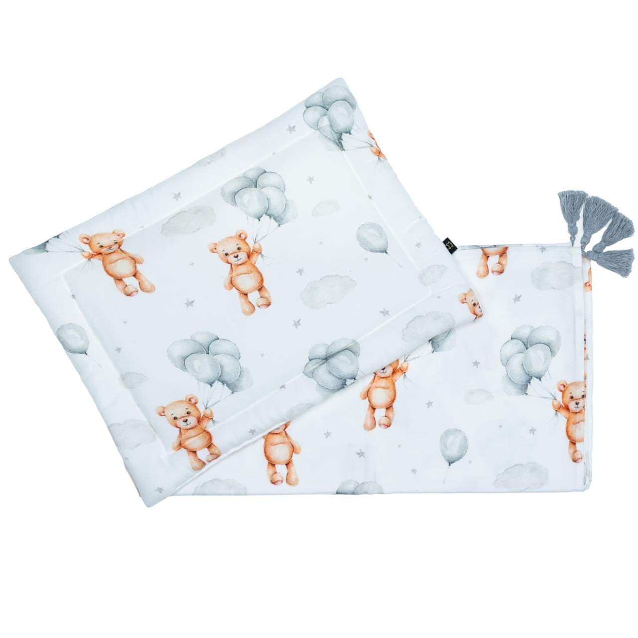 BAMBOO SWADDLE BLANKET TEDDY 