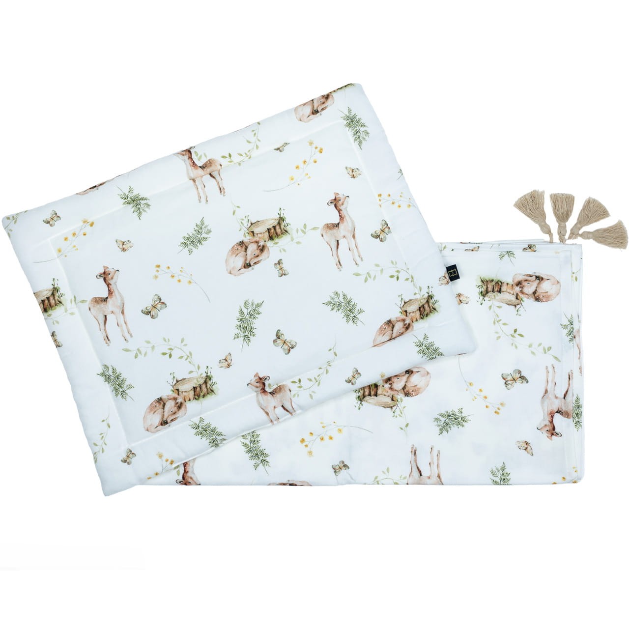 BAMBOO SWADDLE BLANKET FAWNS