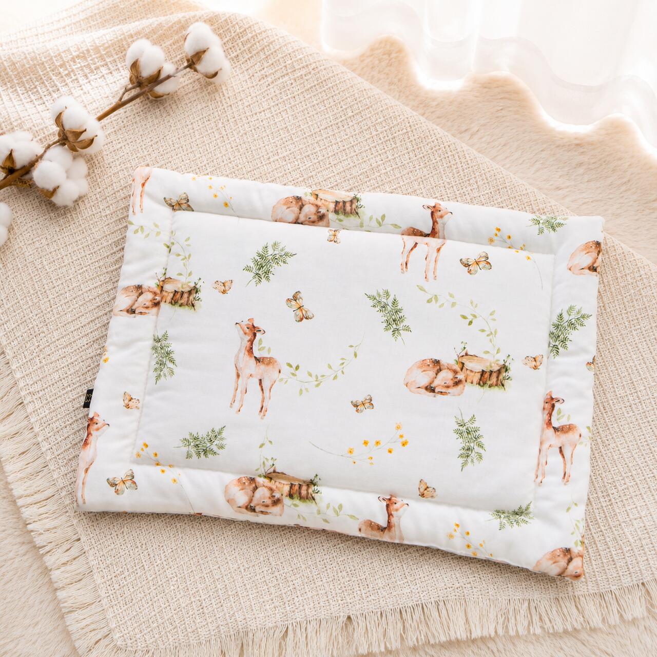 FLAT BAMBOO PILLOW FAWNS